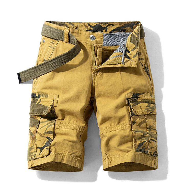 Pantaloncini Cargo da Uomo con Cintura – Bermuda Estivi Comodi con Tasche Laterali | Altivaro-Altivaro