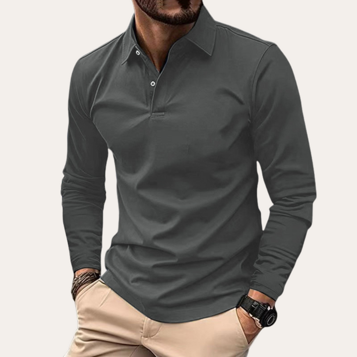Polo Uomo Manica Lunga Basic | Altivaro