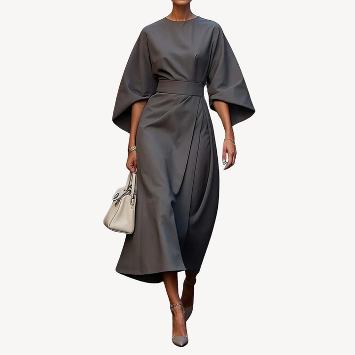 Abito Midi Donna Maniche Voluminose | Altivaro