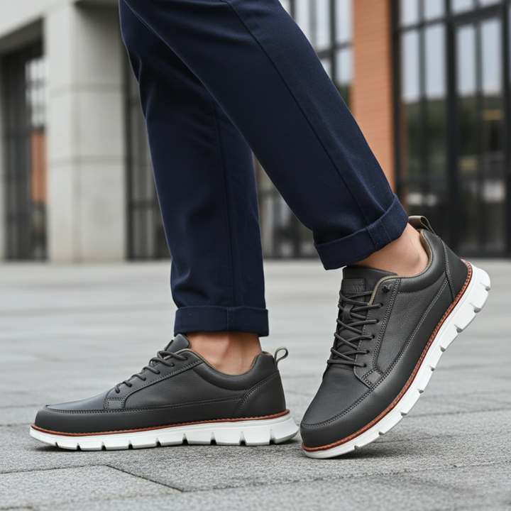 Orthopädische Sportschuhe für Herren aus Kunstleder | Altivaro