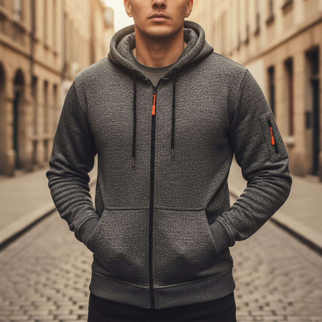 Herren Kapuzenpullover aus Polyester | Altivaro