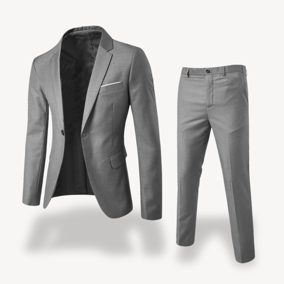 Completo Uomo Elegante Slim Fit – Abito a Due Pezzi per Cerimonia o Ufficio | Altivaro-Altivaro