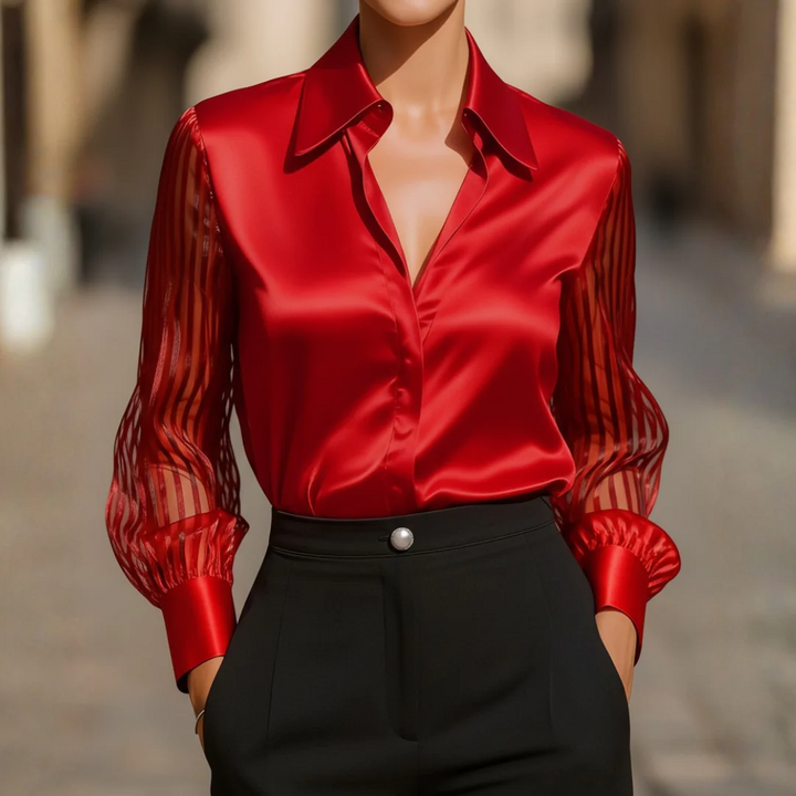 Camicia Donna Poliestere Manica Lunga | Altivaro