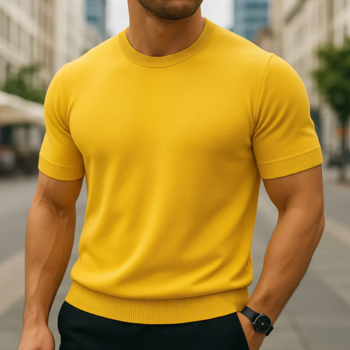 Maglione Uomo Manica Corta in Cashmere | Altivaro