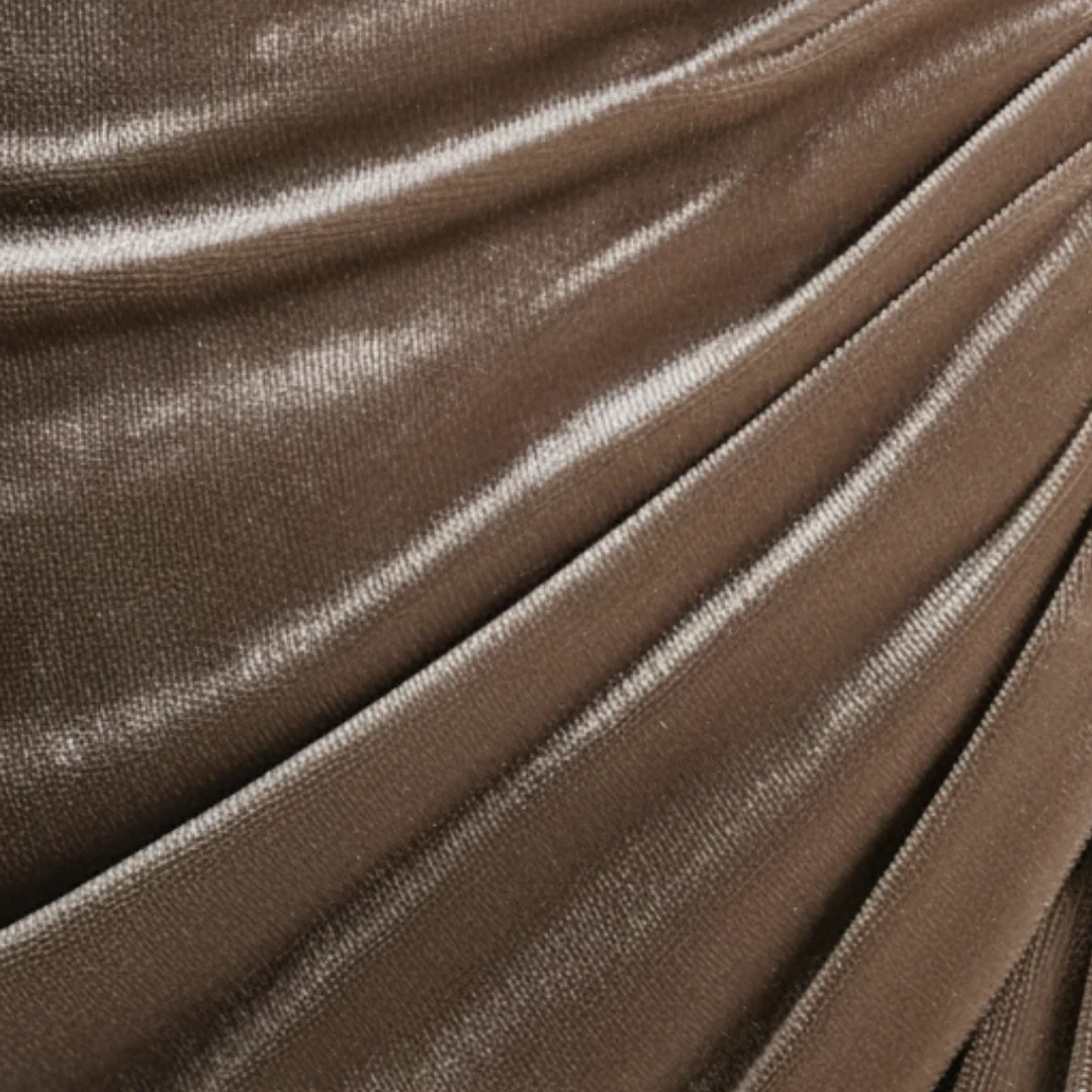 Abito Donna Lungo con Scollo Drappeggiato | Altivaro