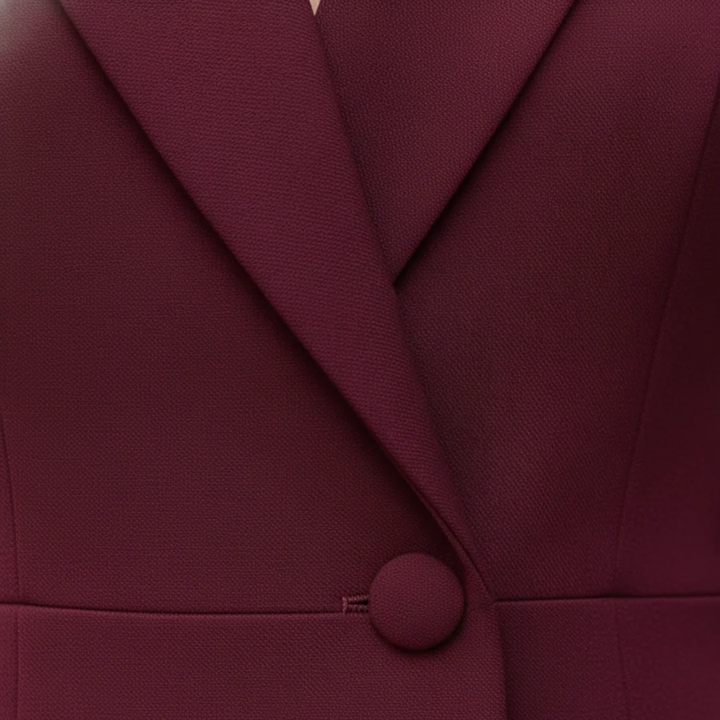 Langes Damenkleid mit Knöpfen | Altivaro