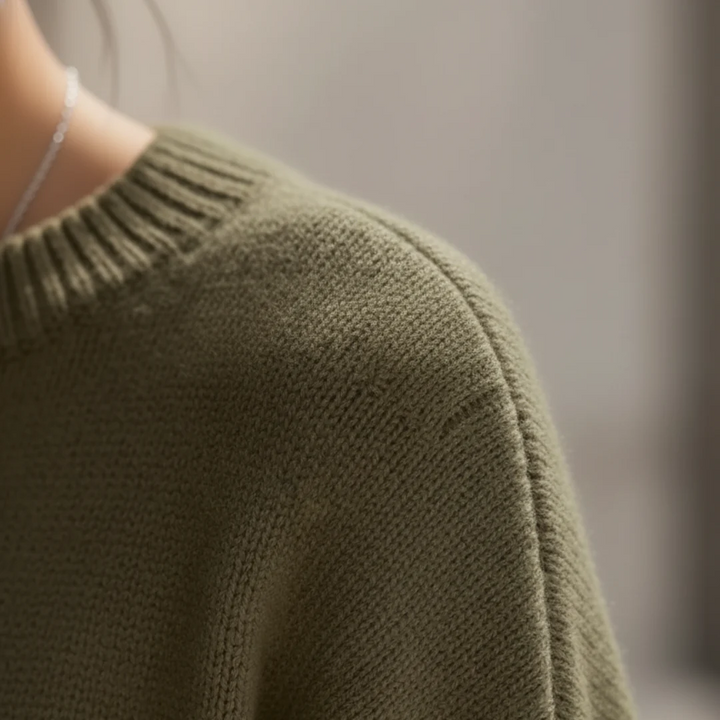 Damenpullover aus Polyester Oversize | Altivaro