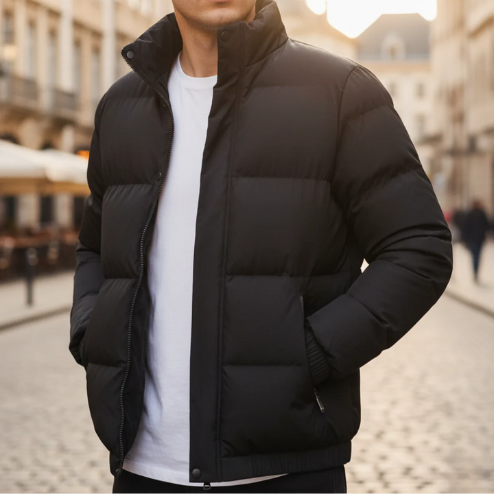 Herrenjacke Daunenjacke mit Stehkragen | Altivaro