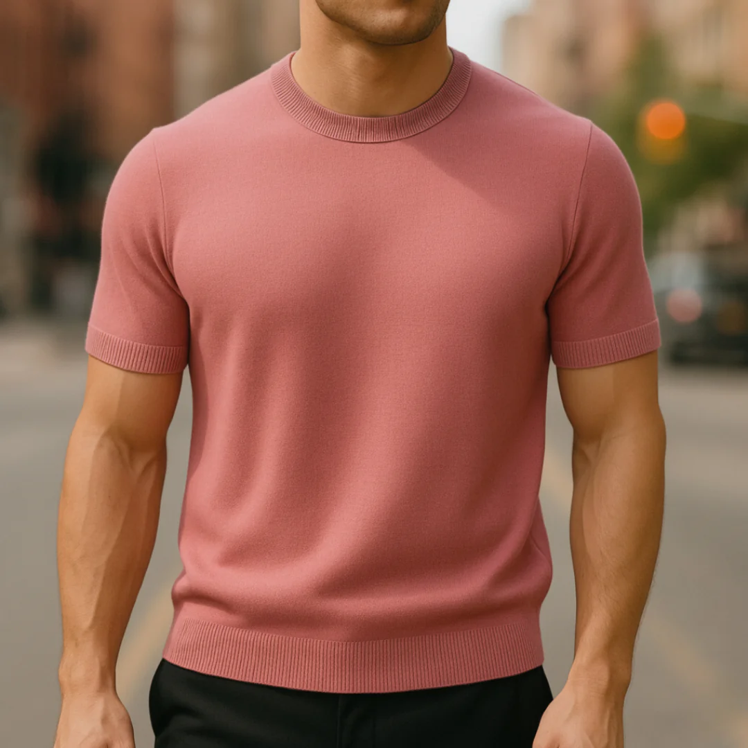 Maglione Uomo Manica Corta in Cashmere | Altivaro