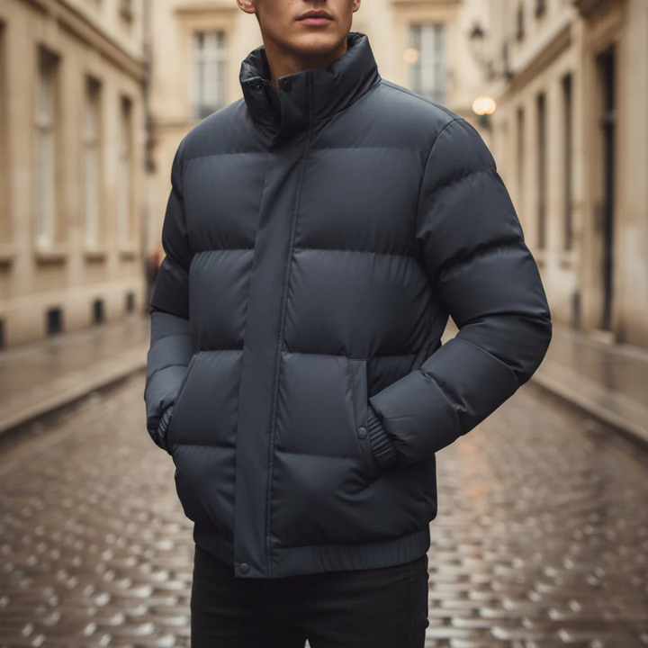 Herrenjacke Daunenjacke mit Stehkragen | Altivaro