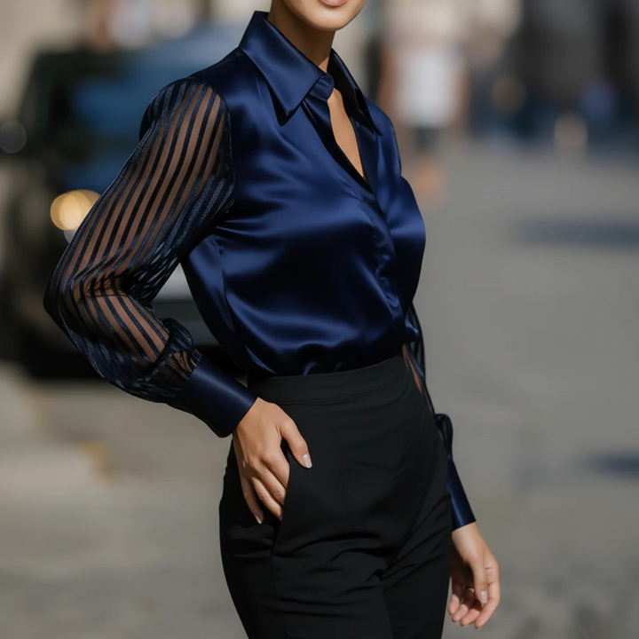 Camicia Donna Poliestere Manica Lunga | Altivaro