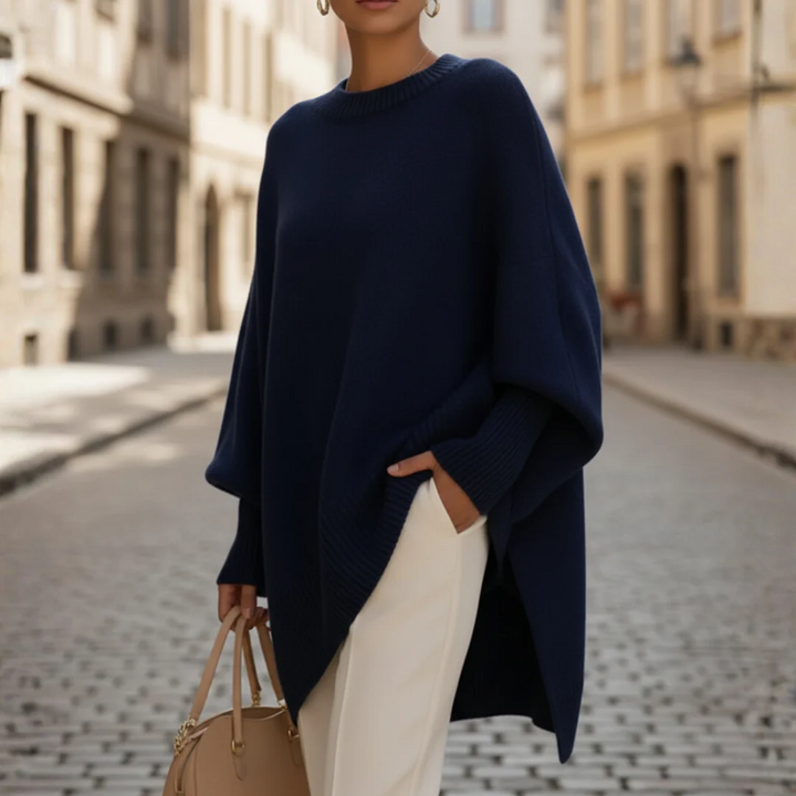 Damenpullover aus Polyester Oversize | Altivaro