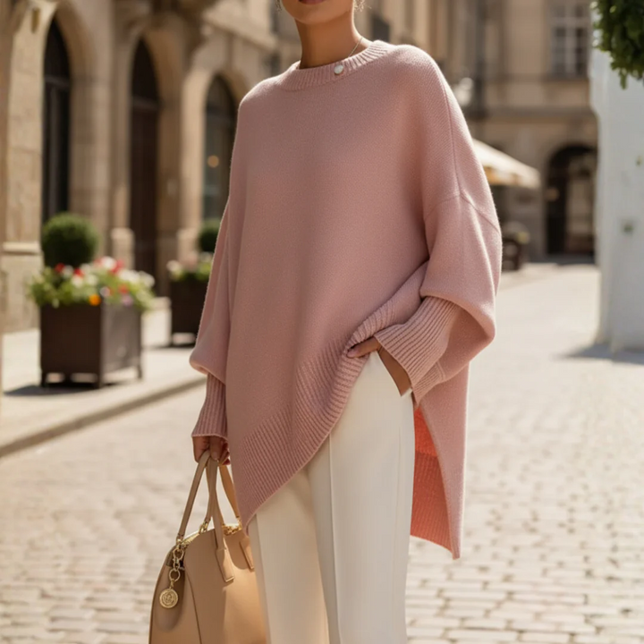 Damenpullover aus Polyester Oversize | Altivaro