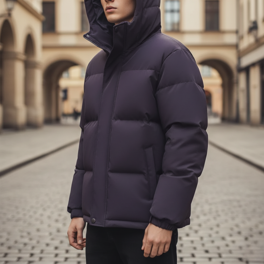 Unisex Regenjacke mit Kapuze aus Polyester | Altivaro