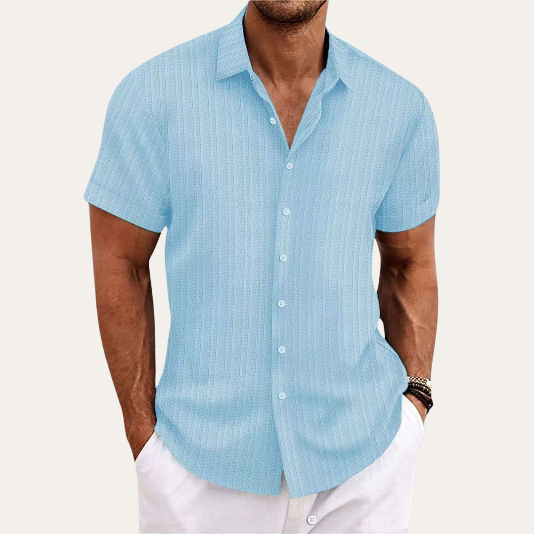 Camicia Uomo Estiva Hawaiana Manica Corta | Altivaro