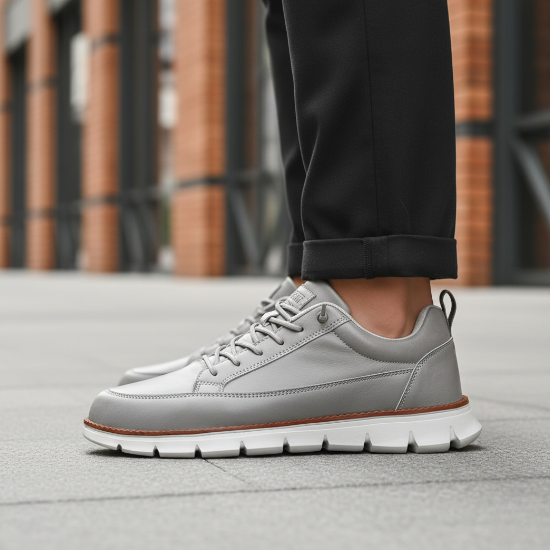 Orthopädische Sportschuhe für Herren aus Kunstleder | Altivaro