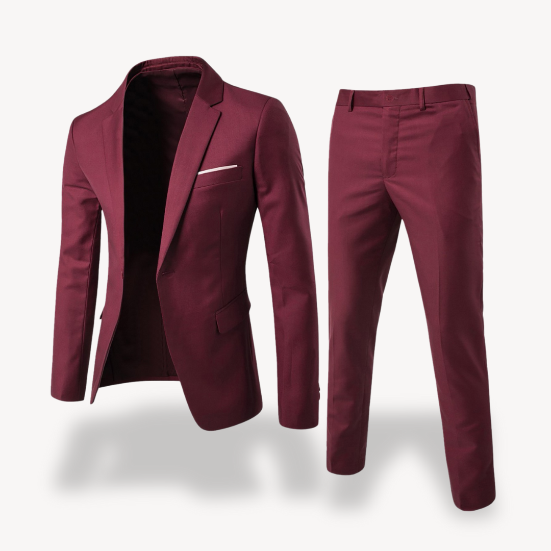 Completo Uomo Elegante Slim Fit – Abito a Due Pezzi per Cerimonia o Ufficio | Altivaro-Altivaro