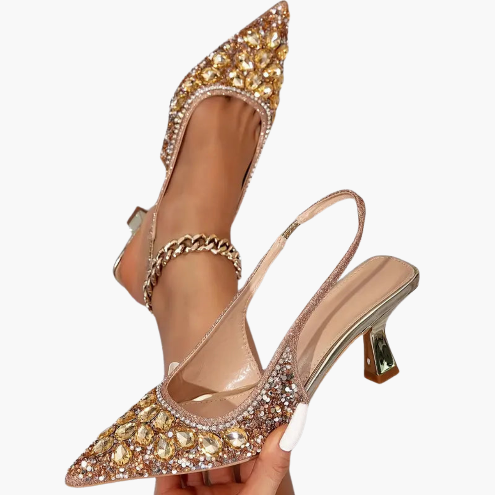 Décolleté Donna Eleganti Strass Altivaro | Altivaro-Altivaro