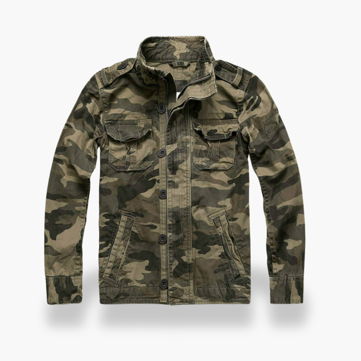 Giacca Uomo Militare Cotone Casual Altivaro | Altivaro