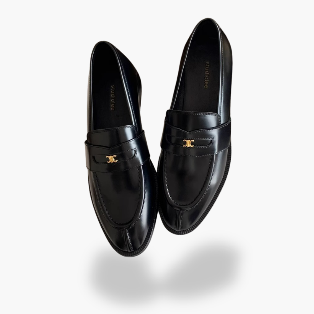 Mocassino Donna Ortopedico Pelle Nero | Altivaro-Altivaro
