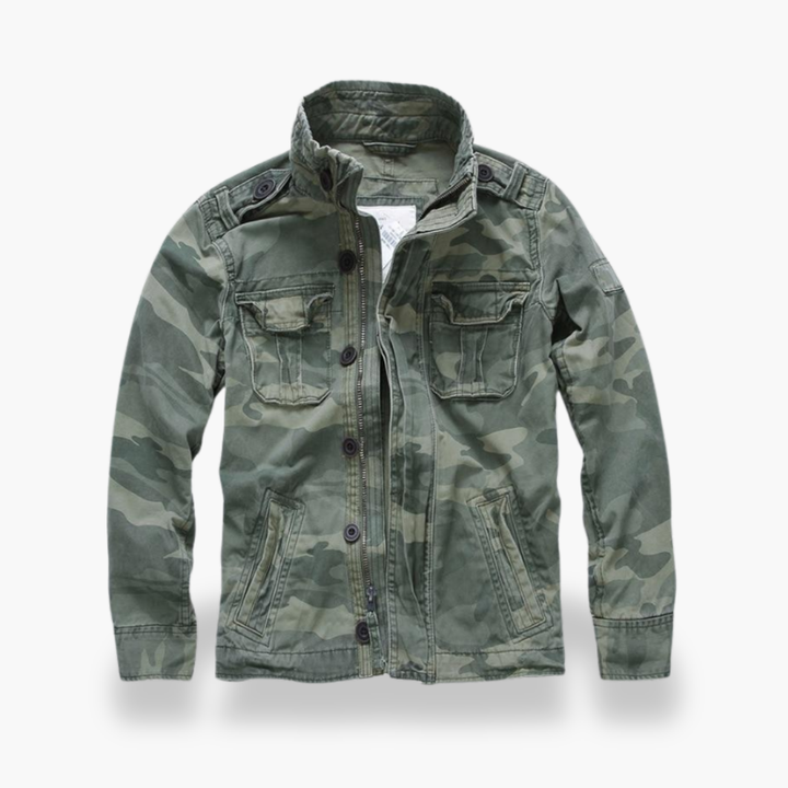 Giacca Uomo Militare Cotone Casual Altivaro | Altivaro