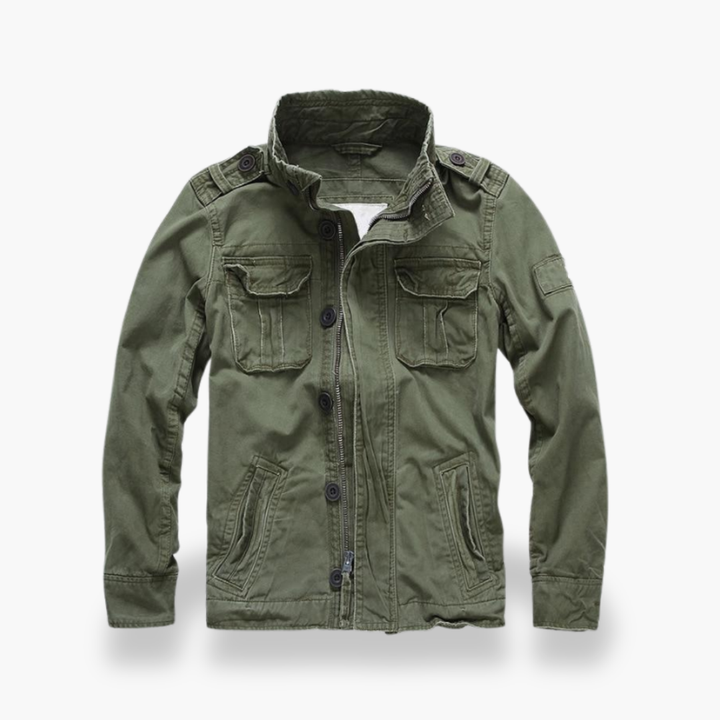 Giacca Uomo Militare Cotone Casual Altivaro | Altivaro