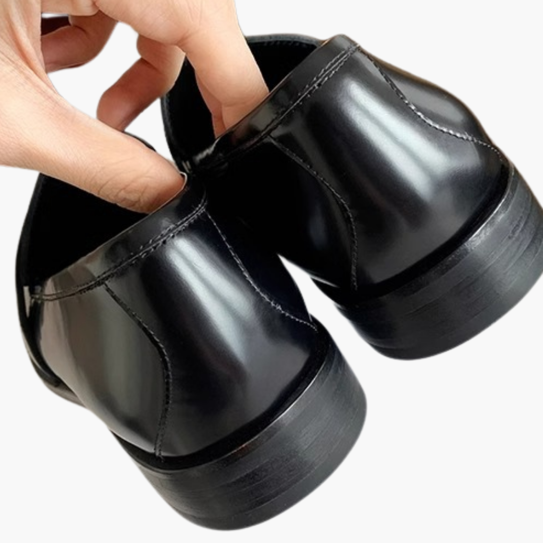 Mocassino Donna Ortopedico Pelle Nero | Altivaro-Altivaro