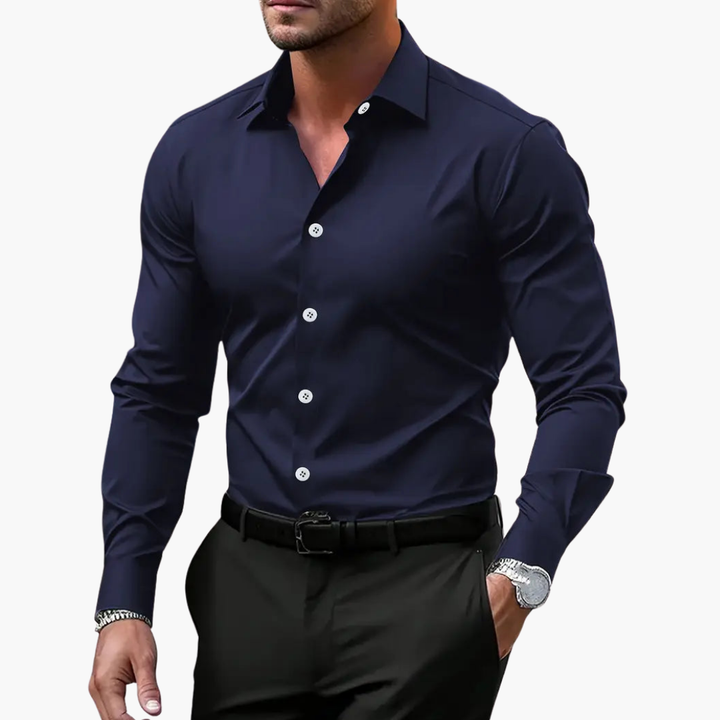 Camicia da Uomo a Maniche Lunghe | Altivaro-Altivaro
