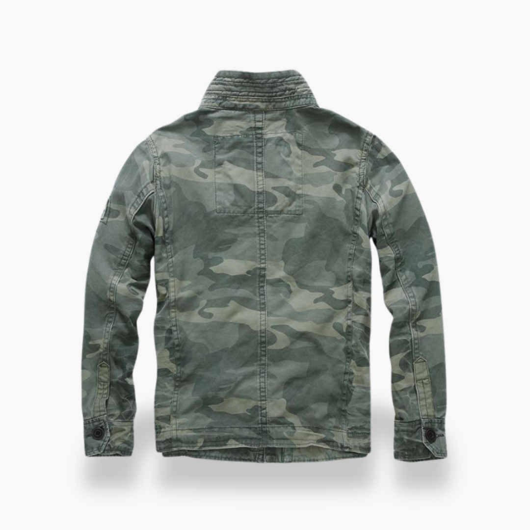 Giacca Uomo Militare Cotone Casual Altivaro | Altivaro