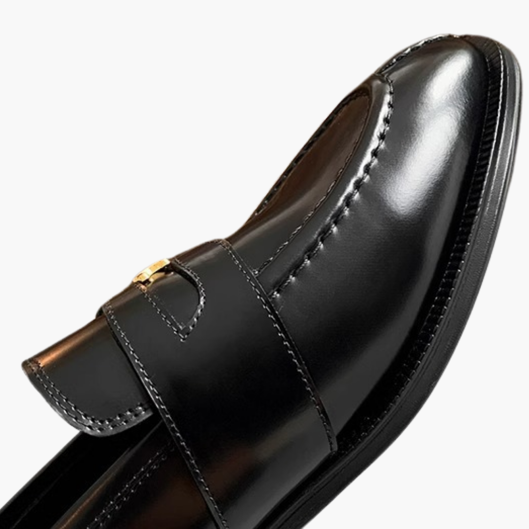 Mocassino Donna Ortopedico Pelle Nero | Altivaro-Altivaro