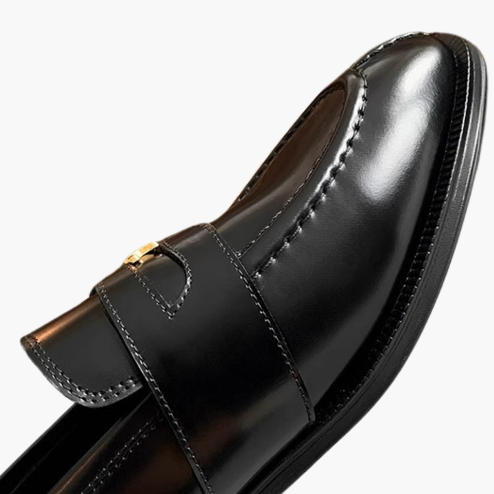 Mocassino Donna Ortopedico Pelle Nero | Altivaro-Altivaro