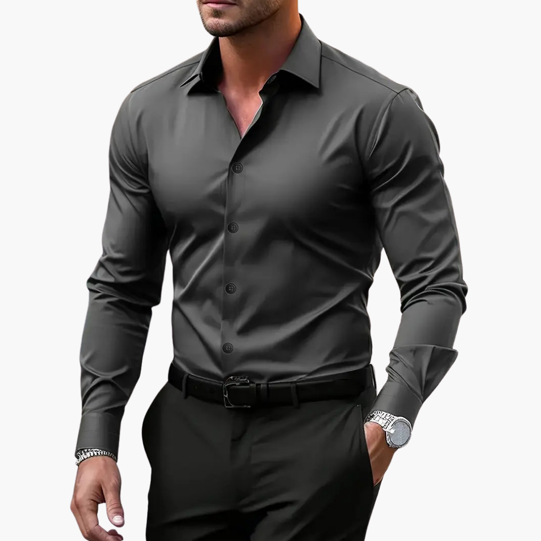 Camicia da Uomo a Maniche Lunghe | Altivaro-Altivaro