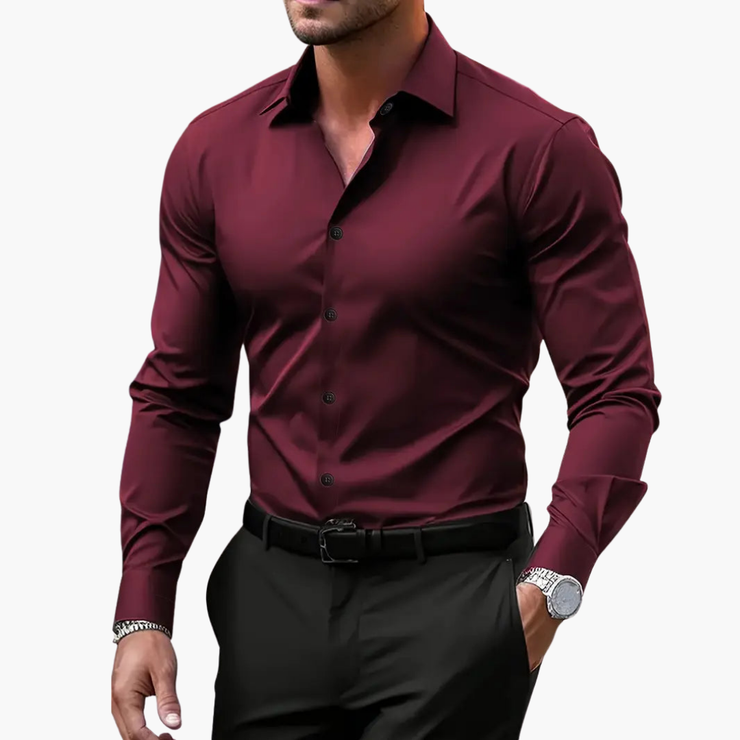 Camicia da Uomo a Maniche Lunghe | Altivaro-Altivaro
