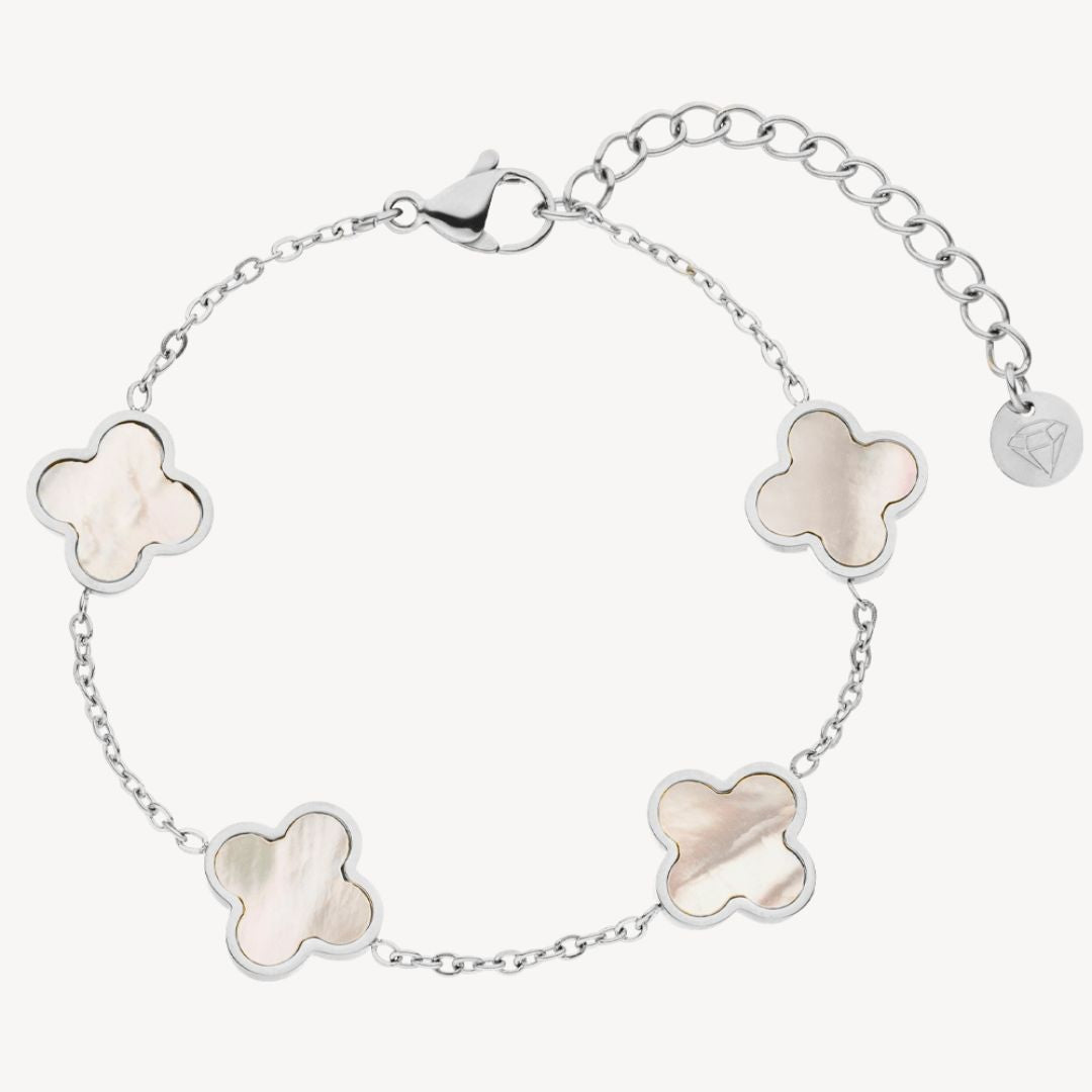 Bracciale Quadrifoglio Madreperla Donna | Altivaro-Altivaro
