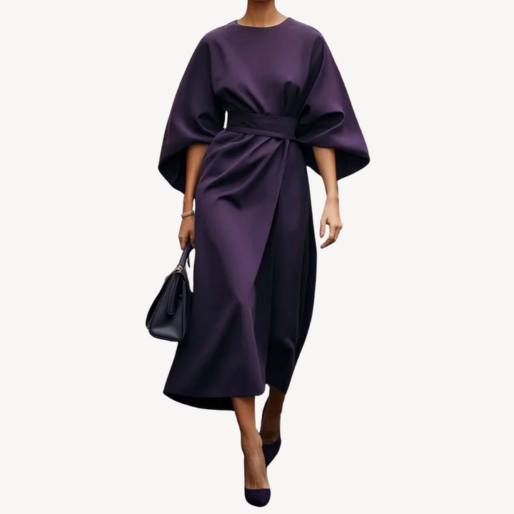 Abito Midi Donna Maniche Voluminose | Altivaro